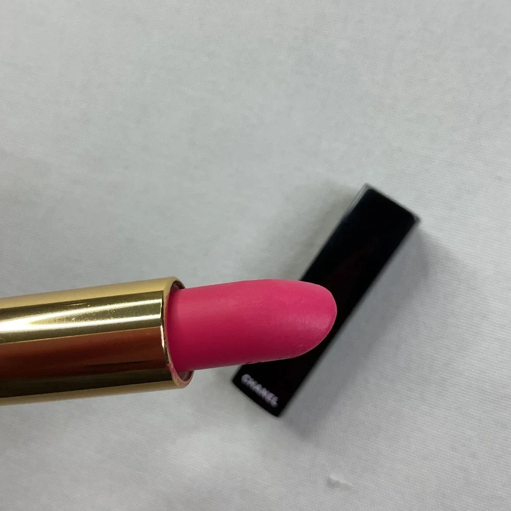 Chanel Rouge Allure Velvet Lipstick 42 LEclatante Pink Matte Made in France